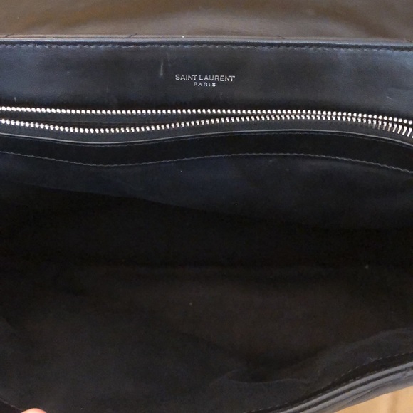 SAINT LAURENT LOULOU LARGE CHAIN BAG IN QUILTED "Y" LEATHER - Picture 7 of 14